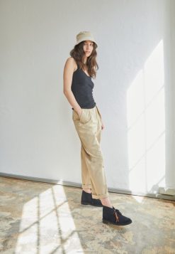 Clarks unisexo botas clarks negras desert casual con cordones BPDZ206921 negro