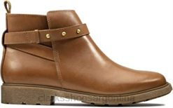 Clarks unisexo botas de cuero astrol soar juveniles tan clarks BPDZ202845