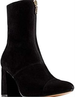 Clarks unisexo Botines clarks negros laina 85 de ante negro BPDZ201 negro