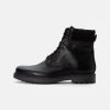 Clarks unisexo botines con cordones acelgas clarks negros BPDZ207166 negro