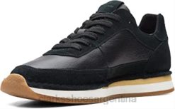 Clarks unisexo clarks craft run lace negro combinado BPDZ20750 combinación negra
