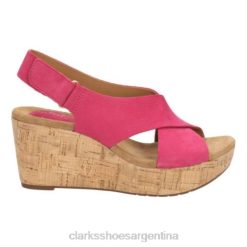 Clarks unisexo clarks cuero fucsia caslynn shae BPDZ204288 cuero fucsia