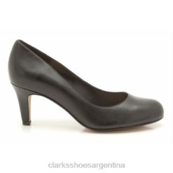 Clarks unisexo clarks cuero negro arista abe BPDZ204081 cuero negro