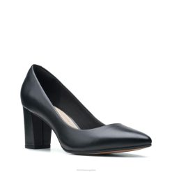 Clarks unisexo clarks cuero negro aubrie sol BPDZ203339 cuero negro