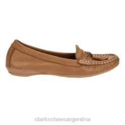 Clarks unisexo clarks de cuero tostado fe BPDZ204088 cuero marrón