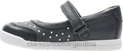 Clarks unisexo clarks emery ha cuero azul marino h 095 BPDZ201681
