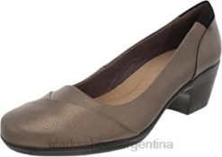 Clarks unisexo clarks emily alexa metalizado sintético 9 a estrecho BPDZ20168