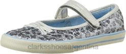 Clarks unisexo clarks glamit junior plata BPDZ202978 plata