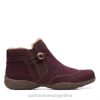 Clarks unisexo clarks rosevilleaster ante burdeos BPDZ204154 ante burdeos