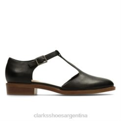 Clarks unisexo clarks taylor palma cuero negro BPDZ204066 cuero negro