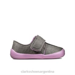Clarks unisexo clarks yspark fst g fit fieltro gris BPDZ204730 fieltro gris