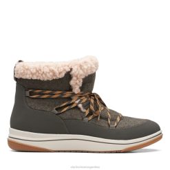 Clarks unisexo Combi oliva oscuro Clarks Breeze Glacier Combi oliva oscuro BPDZ206280 combinación oliva oscuro