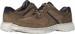 Clarks unisexo corbata gris nubuck un brawley clarks BPDZ201756 nubuck gris