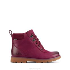 Clarks unisexo cuero morado clarks heath go gore-tex niño cuero morado BPDZ205784 cuero morado