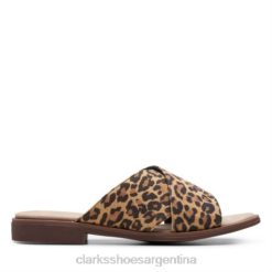 Clarks unisexo Declan Ivy Clarks ante de leopardo tostado BPDZ204277 gamuza de leopardo bronceado