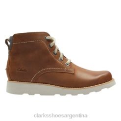 Clarks unisexo dexy top jnr f fit clarks marrón BPDZ204805 marrón