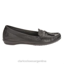 Clarks unisexo fe clarks cuero negro BPDZ204087 cuero negro