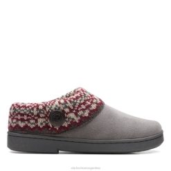 Clarks unisexo gris clarks helecho willodean gris BPDZ206360 gris