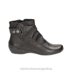 Clarks unisexo kira cafe clarks cuero negro BPDZ204261 cuero negro