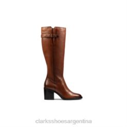 Clarks unisexo mascarpone2 up clarks cuero tostado BPDZ204183 cuero marrón