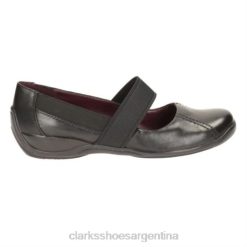 Clarks unisexo molinillo de café de cuero negro clarks BPDZ204084 cuero negro
