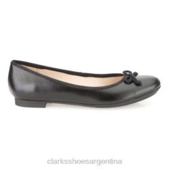 Clarks unisexo paseo en carrusel clarks de cuero negro BPDZ204083 cuero negro