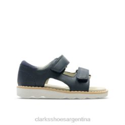 Clarks unisexo raíz de la corona inf g fit clarks cuero azul marino BPDZ204855 cuero azul marino