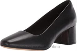 Clarks unisexo rosa transparente clarks cuero negro BPDZ20287 cuero negro