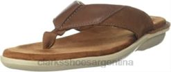 Clarks unisexo sandalias de cuero ellison easy color tostado clarks BPDZ20294