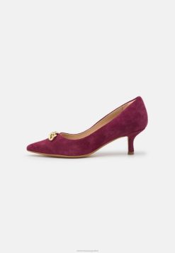 Clarks unisexo tacones clasicos clarks merlot violeta BPDZ206961 merlot