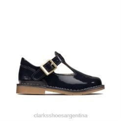 Clarks unisexo tejido cometa fst g fit marino patente clarks BPDZ204734 patente azul marino