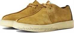 Clarks unisexo trek cup clarks oakmoss gamuza BPDZ201247 gamuza musgo de roble