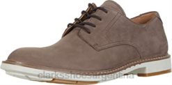 Clarks unisexo un elott lace clarks taupe nubuck BPDZ201389 nubuck topo