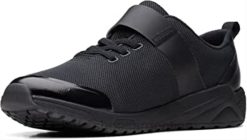Clarks unisexo Zapatillas juveniles textiles aeon pace negro clarks BPDZ20964