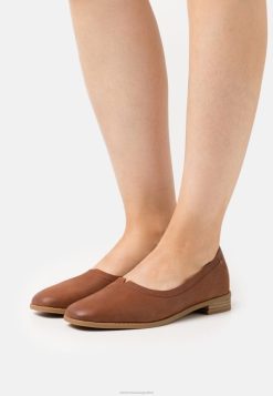 Clarks unisexo zapatillas sin cordones pure walk clarks lea bronceado oscuro BPDZ206927 lea bronceado oscuro