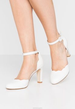 Clarks unisexo zapatos de salón de cuero clarks tacones altos blanco BPDZ207042 blanco